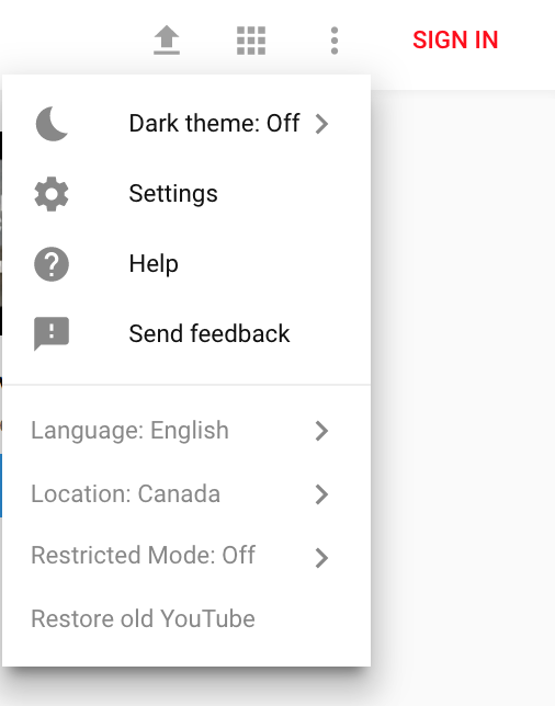 How to enable YouTube's restricted mode